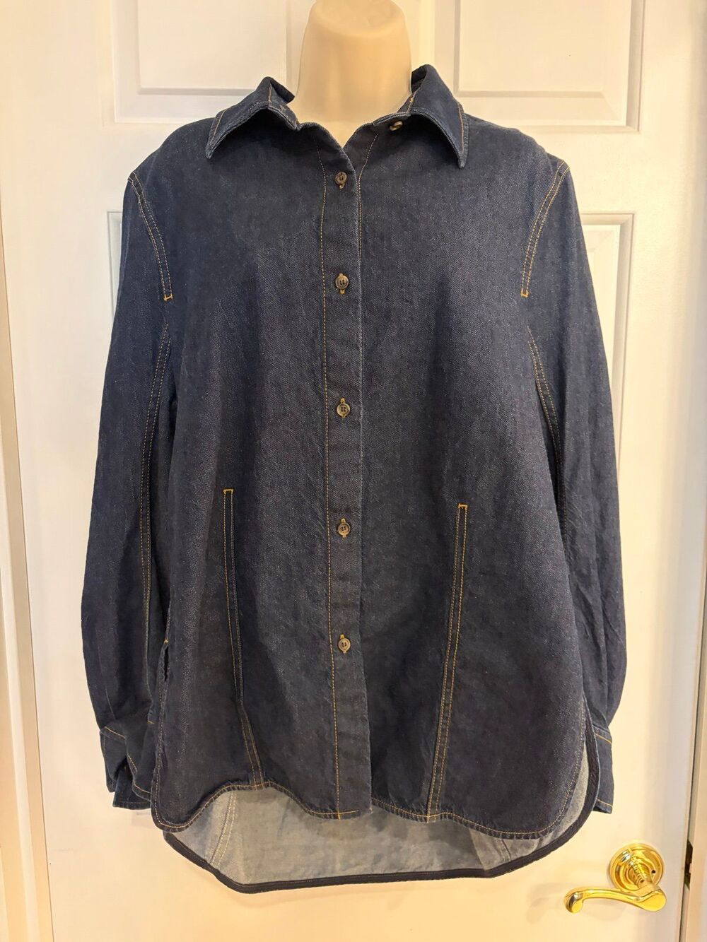 COS Dark Denim Shirt - 10